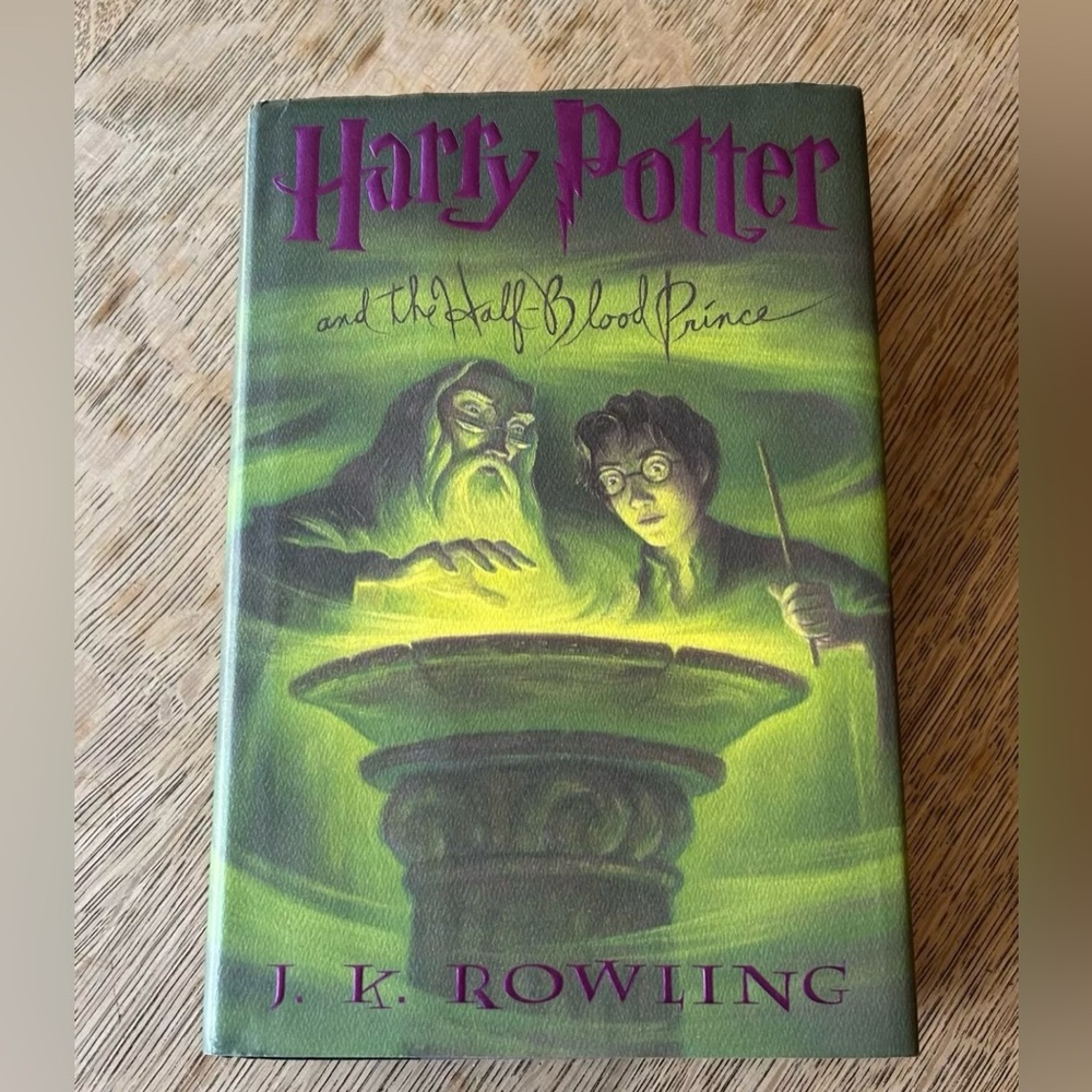 Harry Potter and The Half-Blood Prince 1st Edition/Print 652 Pgs Error